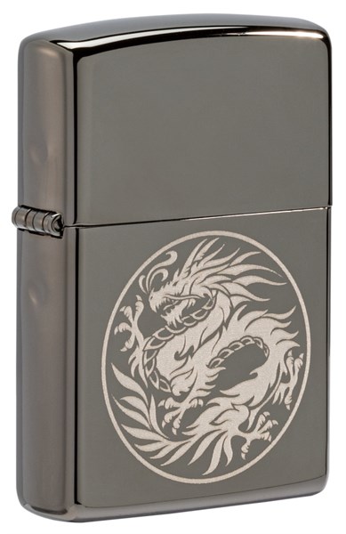 Зажигалка ZIPPO Лучшая цена 2022 с покрытием Black Ice®, латунь/сталь, чёрная, 38x13x57 мм - фото 357183