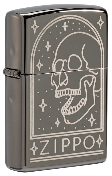 Зажигалка ZIPPO Лучшая цена 2022 с покрытием Black Ice®, латунь/сталь, чёрная, 38x13x57 мм - фото 357189