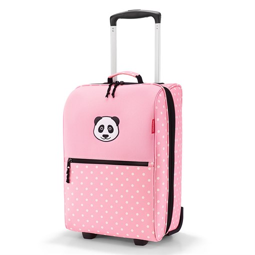 Чемодан детский trolley xs panda dots pink - фото 360294