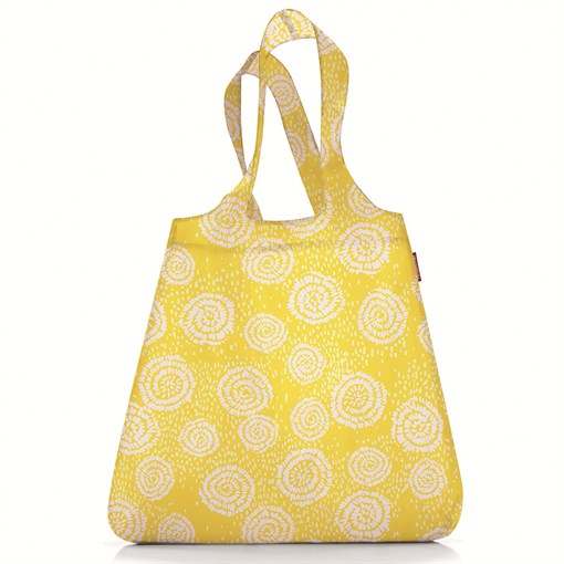 Сумка складная mini maxi shopper batik желтая - фото 360301