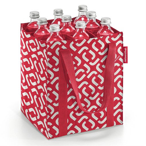 Сумка-органайзер для бутылок bottlebag signature red - фото 360445