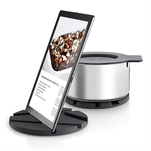 Подставка для посуды-планшета smartmat, D18 см, серая - фото 360522