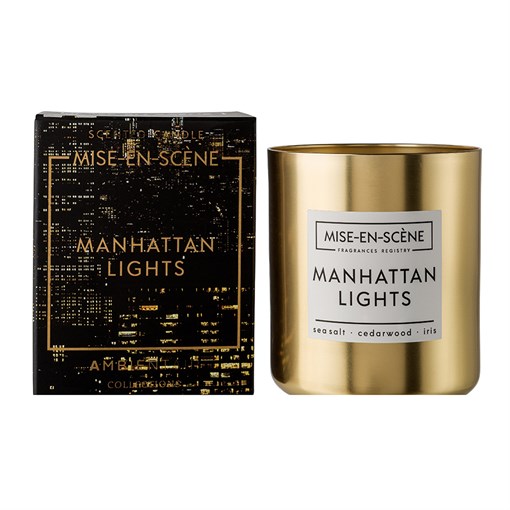 Свеча ароматическая mise en scene, manhattan lights, 50 ч - фото 361532