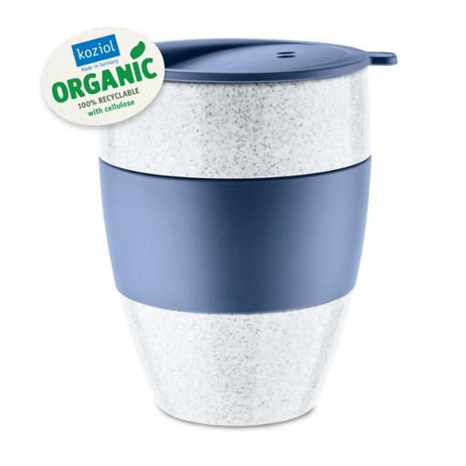 Термокружка aroma to go, organic, 400 мл, синяя - фото 362497
