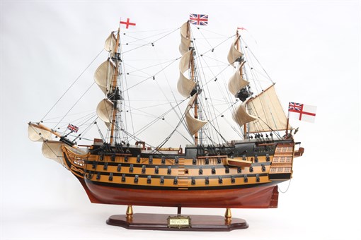 Модель парусника HMS Victory, Англия - фото 369698