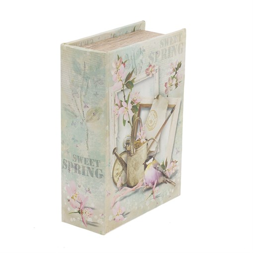 Шкатулка-книга c кодовым замком, L22 W7 H16 см - фото 370085