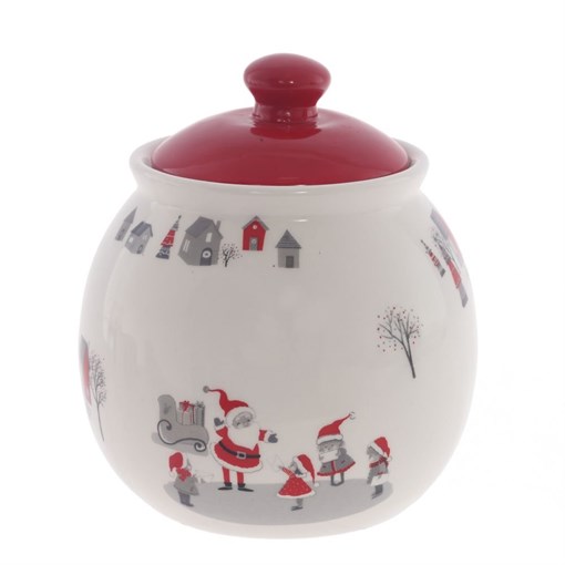 Конфетница "Новогодняя история", 850 мл,  L13 W13 H15 см - фото 371721