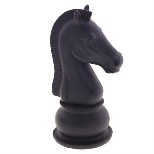 Фигурка декоративная "Шахматный конь", L11 W9 H20 см - фото 372827