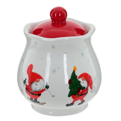 Емкость для сыпучих продуктов "Дед Морозы", 350 мл, L9 W9 H11 см - фото 374555
