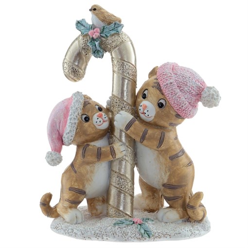 Фигурка декоративная "Тигр", L9 W5 H11,5 см - фото 376004