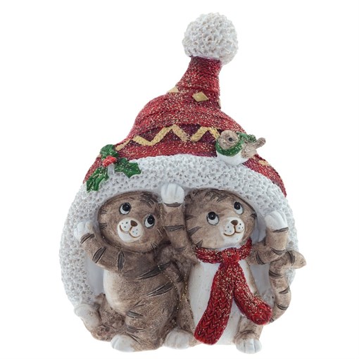 Фигурка декоративная "Тигр", L10 W6 H13,5 см - фото 376019