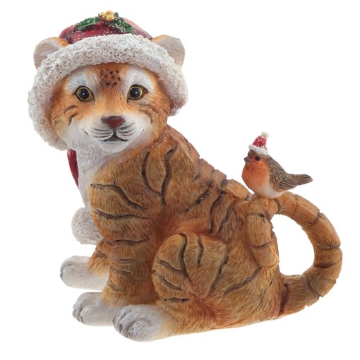 Фигурка декоративная "Тигр", L10,5 W5,5 H10 см - фото 376033
