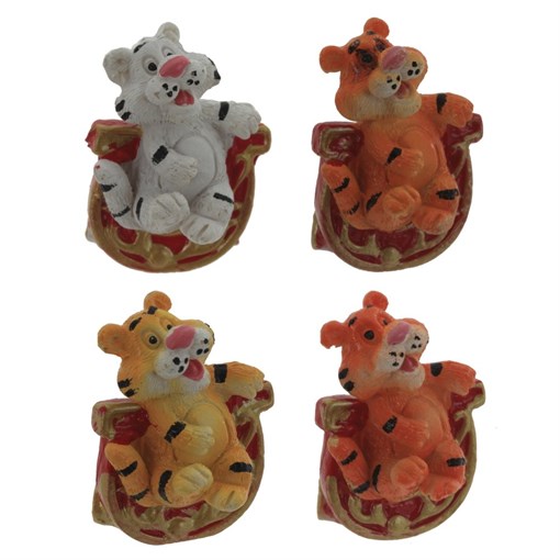 Фигурка декоративная "Тигр", L2,5 W2 H4 см, 4в. - фото 376089