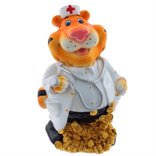 Копилка  "Тигр",  L9,5 W7,5 H16,5 см - фото 376426