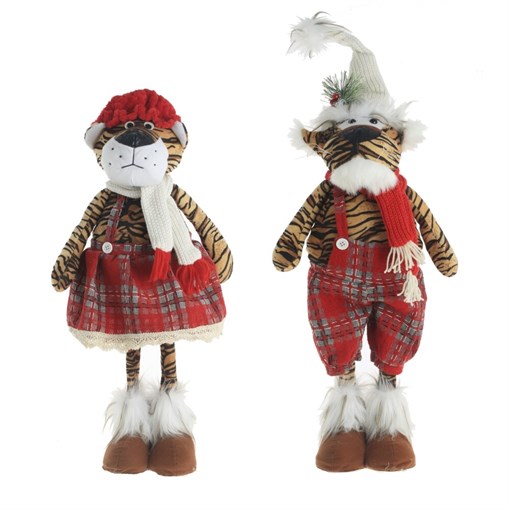 Игрушка набивная "Тигр", L25 W14 H59 см, 2в. - фото 377116