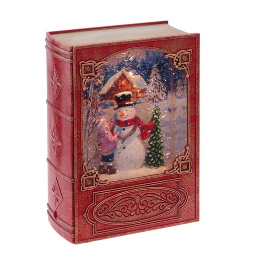 Изделие декоративное "Книга" (подсветка, 3хАА), L13 W7 H19 см - фото 377481