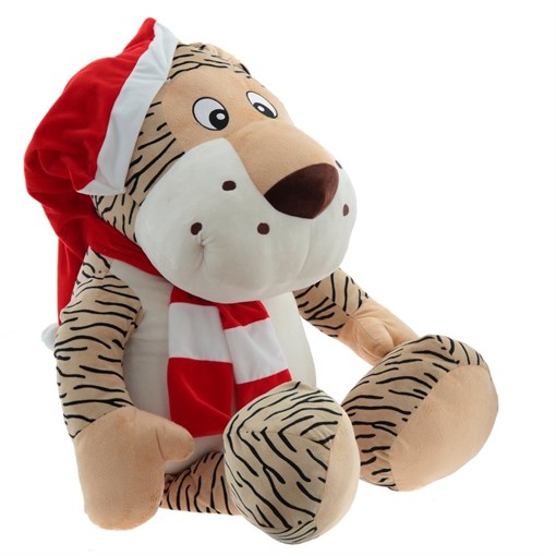 Игрушка мягконабивная "Тигр", L53 W45 H65 см - фото 377686