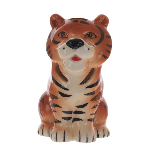 Фигурка декоративная "Тигр" с подсветкой,  L5,5 W7,5 H9,5 см - фото 378165