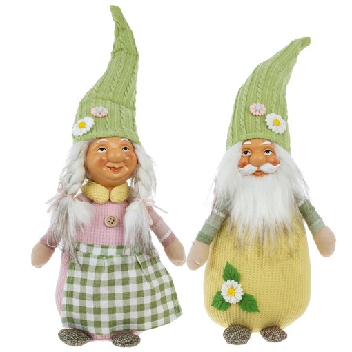 Игрушка набивная "Гном", L11 W11 H40 см, 2в. - фото 379530