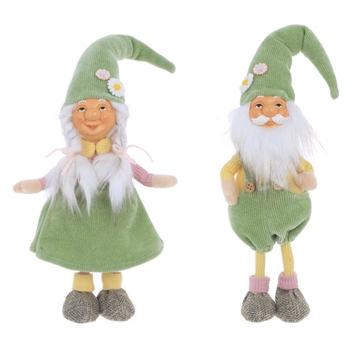 Игрушка набивная "Гном", L11 W11 H45 см, 2в. - фото 379548