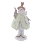 Фигурка декоративная "Снеговик", L10,5 W8 H19,5 см