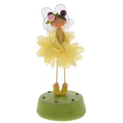Фигурка декоративная "Фея" с подсветкой, L9,5 W9,5 H19 см, (3хААА не прилаг.)