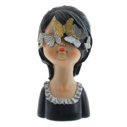 Фигурка декоративная "Девушка", L12 W13 H25 см