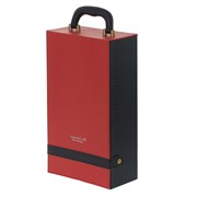 Шкатулка для 2-х бутылок с набором сомелье, L20 W10 H36 см