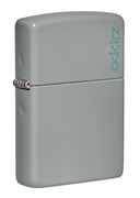 Зажигалка ZIPPO Classic с покрытием Flat Grey, латунь/сталь, серая, матовая, 38x13x57 мм