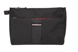 Несессер SWISSGEAR, черный, полиэстер, 31x8x22 см