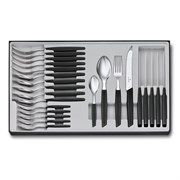 Набор из 24 столовых принадлежностей VICTORINOX Swiss Modern: 6 столовых ножей, 6 вилок,12 ложек