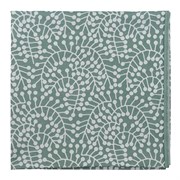 Скатерть из хлопка зеленого цвета с рисунком Спелая смородина, scandinavian touch, 180х180см