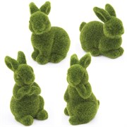 Фигурка декоративная "Заяц", L9 W6 H9,5 см, 4в.