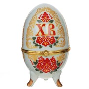 Шкатулка декоративная "Яйцо",  L6 W6 H10 см
