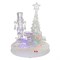 Фигурка декоративная с подсветкой "Щелкунчик с ёлкой", L20,8 W20,8 H25 см, (3хАА не прилаг.) - фото 331316