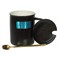 Кружка с крышкой и ложкой, 400 мл, L11,5 W8,5 H10,5 см, 4в. - фото 333021