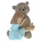 Фигурка декоративная "Девочка с мишкой", L17 W16,5 H19 см - фото 337958