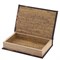 Шкатулка-книга с зеркальным элементом, L17 W5 H26 см - фото 339611