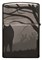 Зажигалка ZIPPO Classic с покрытием Black Ice®, латунь/сталь, чёрная, глянцевая, 38x13x57 мм - фото 354350