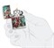 Зажигалка Zippo Classic с покрытием White Matte, латунь/сталь, разноцветная, матовая, 38x13x57 мм - фото 354381
