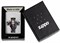 Зажигалка ZIPPO Cross, Queen & Skull с покрытием Brushed Chrome, серебристая, 38x13x57 мм - фото 354388