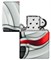 Зажигалка Zippo Flame Design с покрытием White Matte, латунь/сталь, белая, матовая, 38x13x57 мм - фото 354396
