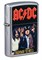 Зажигалка ZIPPO AC/DC® с покрытием Street Chrome™, латунь/сталь, серебристая, матовая, 38x13x57 мм - фото 354421