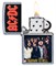 Зажигалка ZIPPO AC/DC® с покрытием Street Chrome™, латунь/сталь, серебристая, матовая, 38x13x57 мм - фото 354423