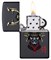 Зажигалка ZIPPO Samurai Helmet Design с покрытием Black Matte, латунь/сталь, чёрная, 38x13x57 мм - фото 354441