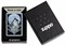Зажигалка ZIPPO Howling Wolf с покрытием Street Chrome, латунь/сталь, серебристая, 38x13x57 мм - фото 354450