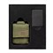 Набор ZIPPO: чёрная зажигалка Black Crackle® и зелёный нейлоновый чехол, в подарочной коробке - фото 354452