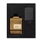 Набор ZIPPO: чёрная зажигалка Black Crackle® и коричневый нейлоновый чехол, в подарочной коробке - фото 354459