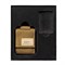 Набор ZIPPO: чёрная зажигалка Black Crackle® и коричневый нейлоновый чехол, в подарочной коробке - фото 354460