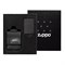 Набор ZIPPO: чёрная зажигалка Black Crackle® и чёрный нейлоновый чехол, в подарочной коробке - фото 354465